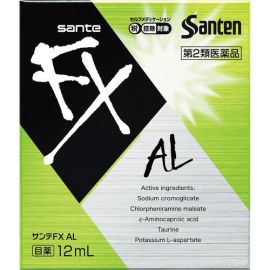 【Santen Pharmaceutical】 Sante FX AL 12ml 4987084305916image