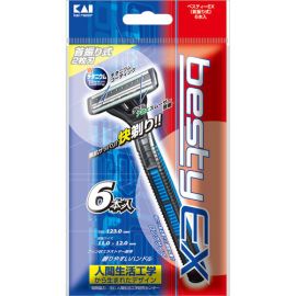 【Kaijirushi】 Razor Besty EX Swing Head 6 pcs 4901331011481image