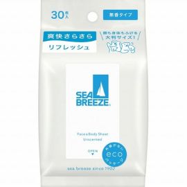 【finetoday】 Sea Breeze Face & Body Sheets N Unscented 30 Sheets 4550516475565image