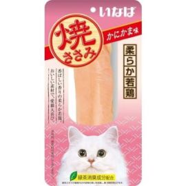 【Inaba】 Grilled chicken breast crab flavor 1 stick 4901133706622image