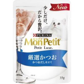 【Nestle Japan】 Mon Petit Petit Luxe Pouch Made with Carefully Selected Bonito Stock 35g 4902201210409image