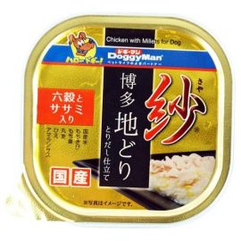 【Doggyman】 Saya Hakata chicken with six grains and tenderloin 100g 4974926010510image