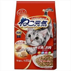 【Unicharm Pet】 Cat healthy delicious balance fish and meat mixed vegetables for all cats 1kg 4520699678305image