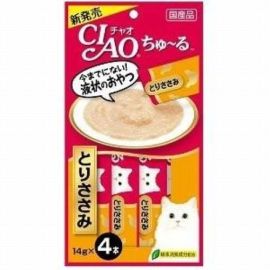 【Inaba】 Ciao Chuu chicken scissors 14g x 4 pieces 4901133716591image