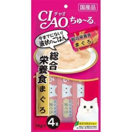 【Inaba】 Ciao Churu Comprehensive Nutrition Tuna 14g x 4 4901133718854image