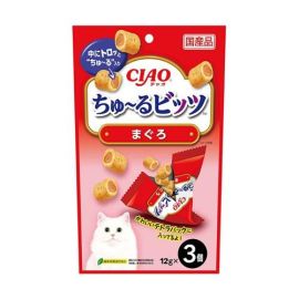 【INABA】CIAO Churu Bits Tuna 12g × 3 Pouches 4901133719158image