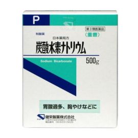 【Kenei Pharmaceutical】 Japanese Pharmacopoeia Sodium Bicarbonate 500g 4987286307763image