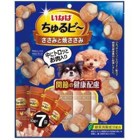 【Inaba】 Churu Bee Chicken and Roasted Chicken Joint Health Consideration 10g x 7 Bags 4901133764783image