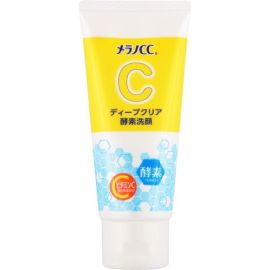 【Rohto Pharmaceutical】 Melano CC Deep Clear Enzyme Face Wash 130g 4987241173242image