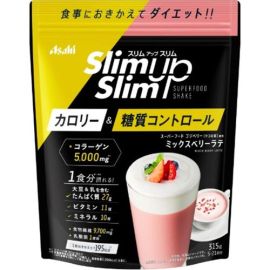 【Asahi Group Foods】 Slim up lactic acid bacteria + mixed berry latte 315g 4946842638703image