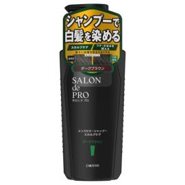 【Salon de Pro】 Men's Color Shampoo Scalp Care Dark Brown 250ml 4904651124398image