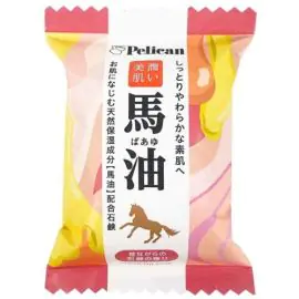 【Pelican】 family soap horse oil 80g 4976631479408image