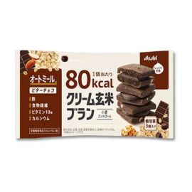 【Asahi Group Foods】 Brown rice bran 80kcal bitter chocolate 54g 4946842529063image