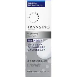 【Daiichi Sankyo Healthcare】 Transino Medicated Brightening Clear Milk 100ml 4987107673527image