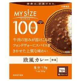 【Otsuka Foods】 My Size European Curry Medium Spicy 150g 4901150110037image