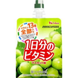 【House Wellness】 PERFECT VITAMIN One day's worth of vitamin jelly, Muscat flavor, 180g 4530503881593image
