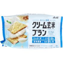 【Asahi Group Foods】 Cream Brown Rice Bran Yogurt 72g 4946842540945image