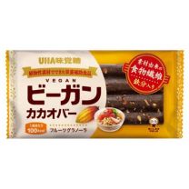 【UHA Mikakuto】 Vegan Cacao Bar Fruit Granola Flavor 27.6 g 4902750910812image