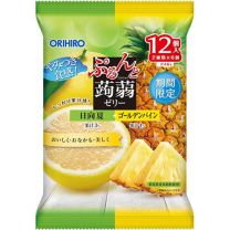 【ORIHIRO】 Purunto 魔芋果凍 日向夏日 + 金鳳梨 20g x 12 塊 4571157252940image