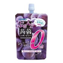 【ORIHIRO】 Purunto 蒟蒻果凍 零卡路里 巨峰葡萄口味 130g 4571157258096image