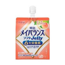 【明治】 Maybalance 軟果凍桃優格口味 125ml 4902705096240image