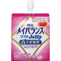 【明治】 Maybalance 軟果凍 草莓優格口味 125ml 4902705096264image