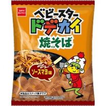 【Oyatsu Company】 Baby Star Dodekai 拉麵炒麵醬口味 67g 4902775070294image