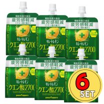 【Pokka Corporation】6 件套★檸檬酸2700果凍 功能性果凍飲品 緩解疲勞 補充維生素C 165g 4589850822568x6image