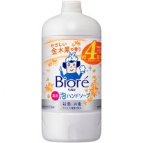 【Kao】 Biore u 泡沫洗手液,桂花香,補充裝,770ml 4901301454430image