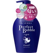 【finetoday】 Senka Perfect Bubble 身體沐浴露 花香型 500ml 4550516494450image