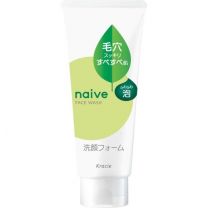 【Kracie】 Naive Facial Cleansing Foam Pore Clear 120g 4901417672681image