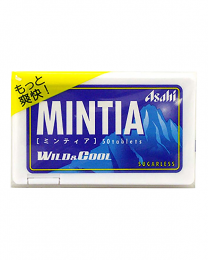 【Asahi Group Foods】 MINTIA 勁涼薄荷 口含錠 50錠 4946842501908image