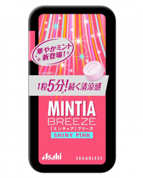 【Asahi Group Foods】 MINTIA BREEZE大顆錠裝口含錠 粉 30錠