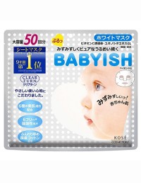 【KOSE】 Clear Turn Babyish White 面膜 50 片 4971710384482image