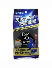 【Rohto Pharmaceutical】 De/ou 男士清爽潔膚 濕巾 42片 4987241135189image