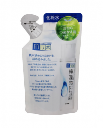 【Rohto Pharmaceutical】 肌研 極潤 玻尿酸超保濕 化妝水 補充片 170ml