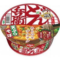 【日清食品】 咚兵衛天婦羅 喬麥麵 100g 4902105004173image