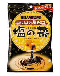 【UHA味覺糖】 鹽之花 焦糖巧克力夾心牛奶糖 78g