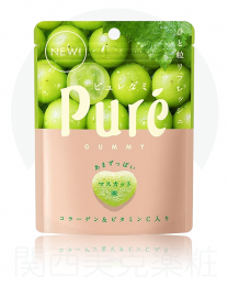 【甘樂】 Pure 白葡萄軟糖 56g 4901351058640image