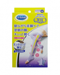 【Reckitt Benckiser Japan】 MediQtto 夜用 高筒壓力 美腿襪 M 4906156600452image