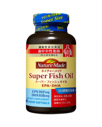 【大塚製藥】 Natural Made 萊萃美 超級魚油EPA DHA 軟膠囊 90T
