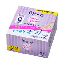 【花王】 Biore 卸妝濕巾棉補充裝 46 片 4901301729286image