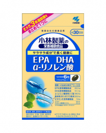 【小林製藥】 EPA DHA α-亞麻酸 軟膠囊 180錠 4987072030233image