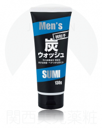 【熊野油脂】 男性竹炭 洗面乳 130g