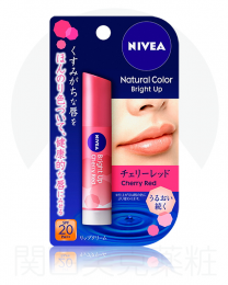 【花王】 NIVEA 亮色 護唇膏 櫻桃紅 3.5g