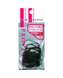 【Shobido】 Provence tangle-free rubber L black 30 pcs 4974012400232image