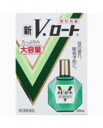 【Rohto Pharmaceutical】 新V Rohto 眼藥水 20ml