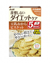 【Asahi Group Foods】 朝日 低卡高纖小圓餅 豆乳口味 22gX4 packs 4946842635610image