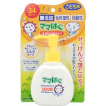 【Rohto Pharmaceutical】 Mama Hug Sunscreen Milk 100g 4987241139262image