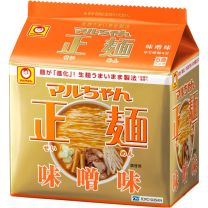 【東洋水產】 Maruchan制面味噌味5packs 4901990513081image